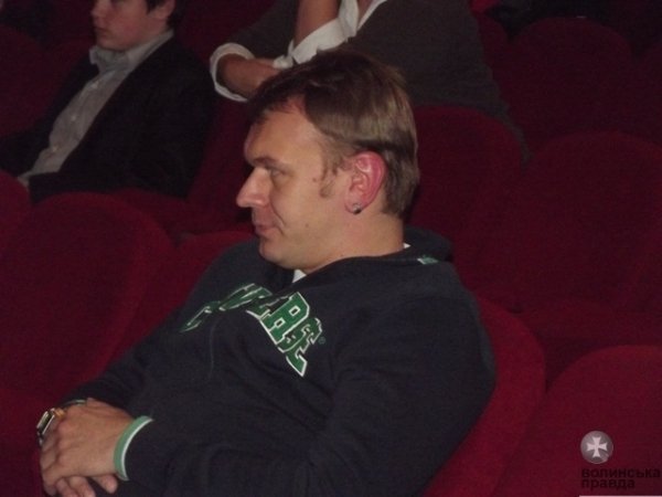 Серед глядачів у залі був Сашко Положинський